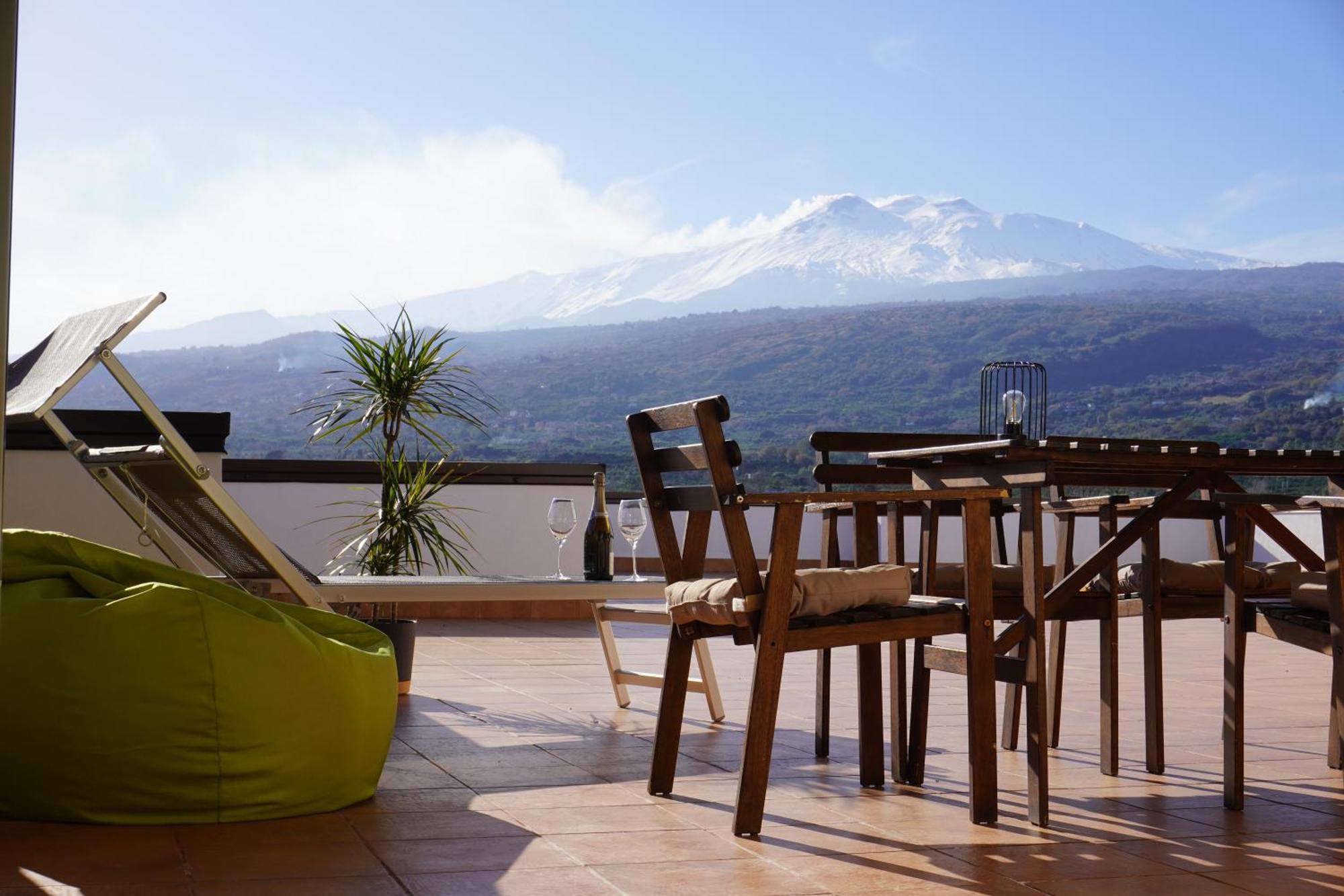 Elysium Etna Rooftop Fiumefreddo di Sicilia Exterior foto